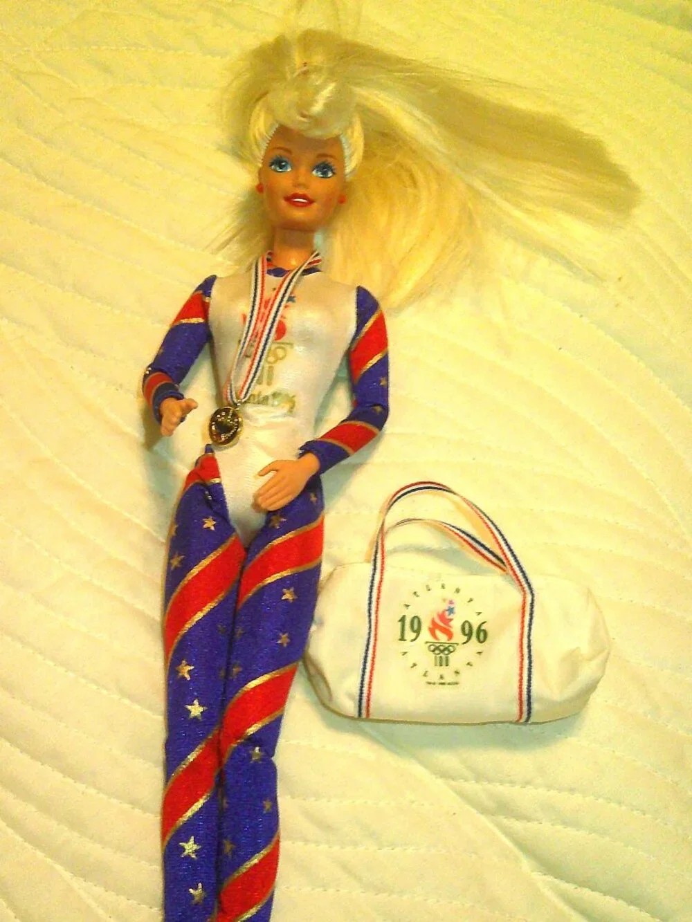 Barbie ~ 1996 Atlanta Gymnast Mattel #15123